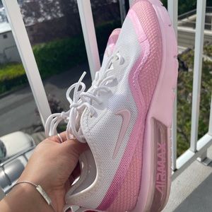pink and white air max